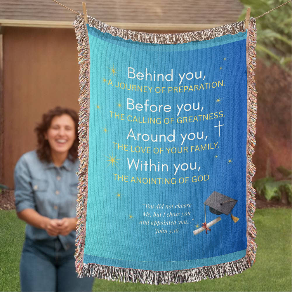 "Appointed for Greatness" Graduation Blessing Blanket