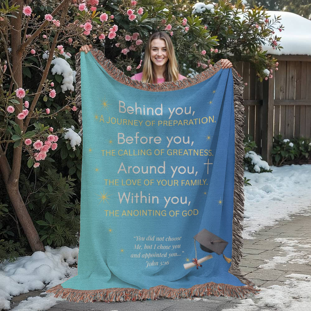 "Appointed for Greatness" Graduation Blessing Blanket
