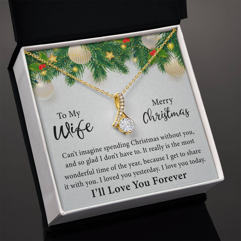 Alluring Beauty Christmas Necklace"