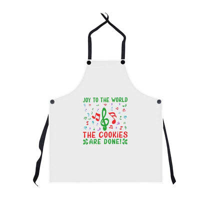 "Joy to the World, The Cookies Are Done!" Apron