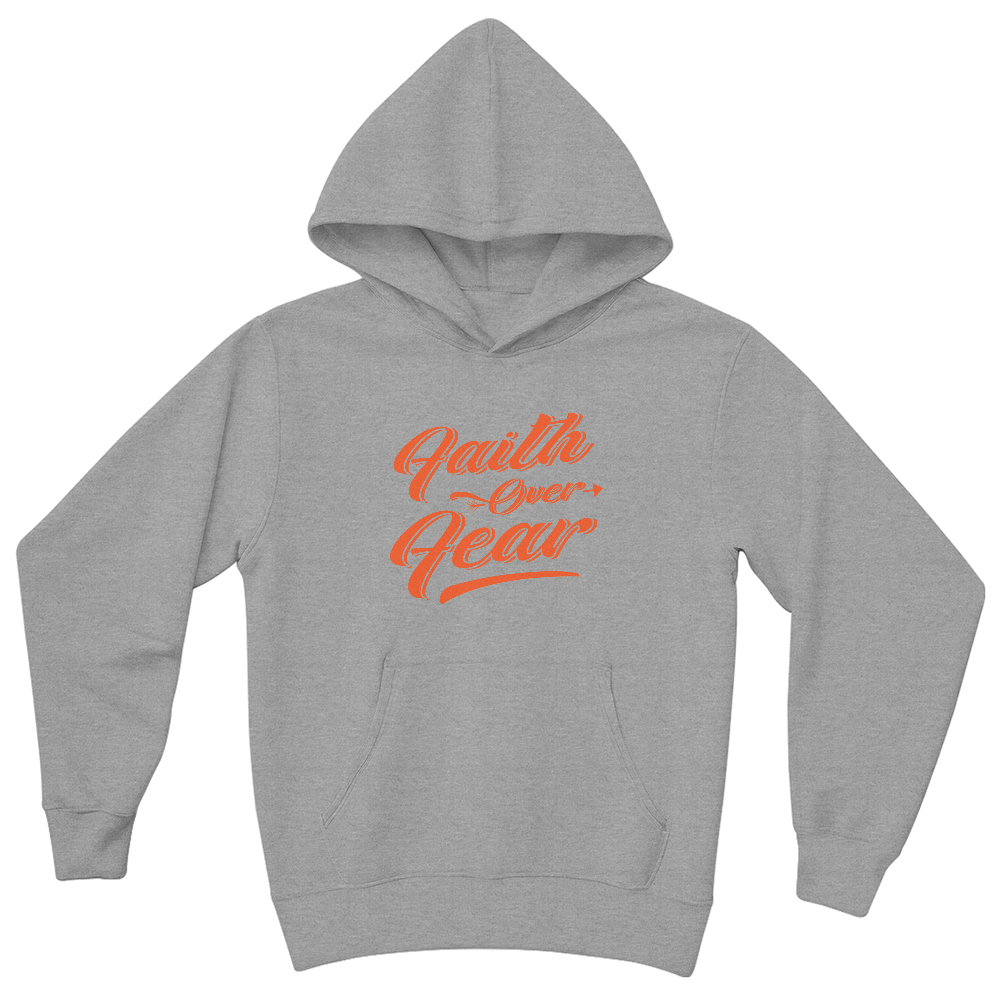 Faith over Fear Kids Hoodie