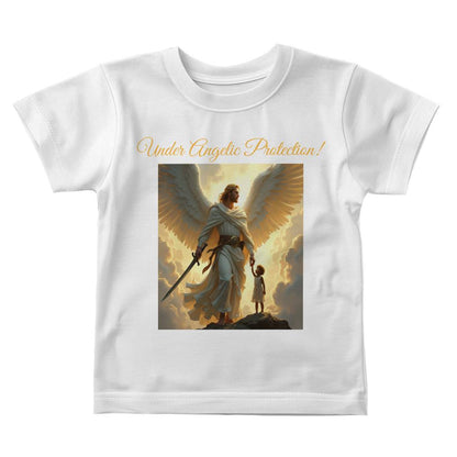 "Under Angelic Protection" Baby T-Shirt