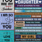 "To My Daughter - You Are My Sunshine" Blanket