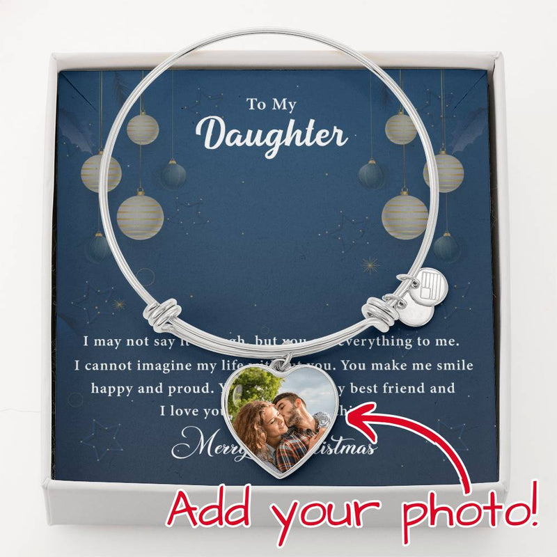 Customizable Bracelet for Daughter Christmas Edition